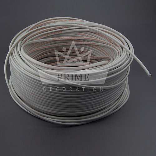 Шнур медный ШВВП 2*0.75мм, бухта (100 метров)