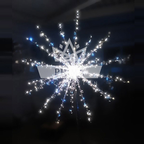 Световая макушка на елку Бенгальская