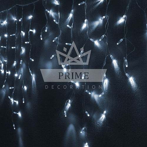 Светодиодная бахрома, 3 х 0,6 м, ПВХ, флэш