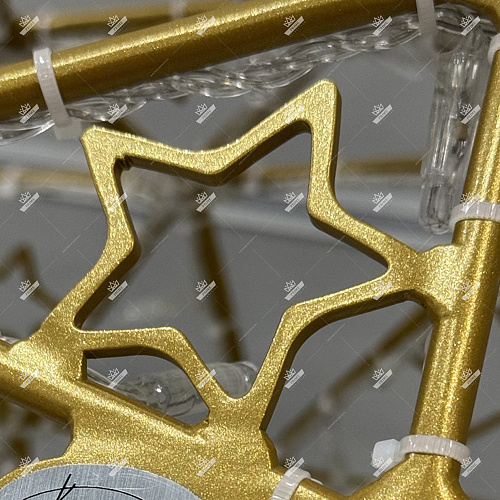 Светодиодный Полигональный Олень, высота 2,5 м