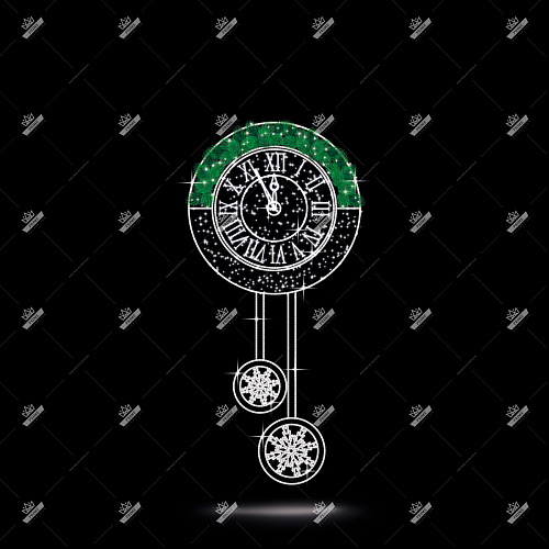 Светодиодный мотив Часы