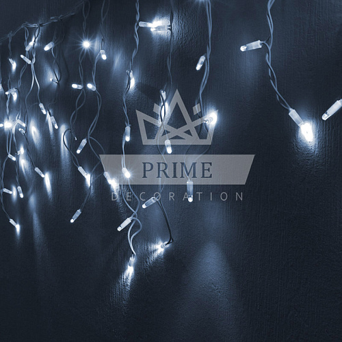 Светодиодная бахрома, 3 х 0,6 м, РЕЗИНА, статика