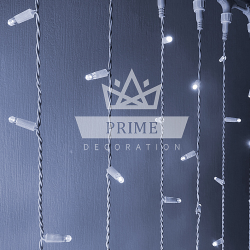 Светодиодный занавес 2 х 6 м, ПВХ, флэш