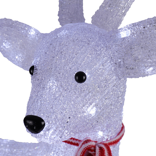 Светодиодный Олень Северный, ширина 0,69 м высота 0,95 м