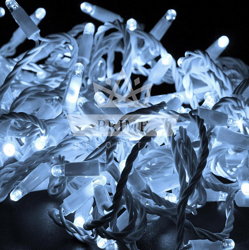 Гирлянда-нить 10 м, РЕЗИНА 2,3 мм, статика, 24В