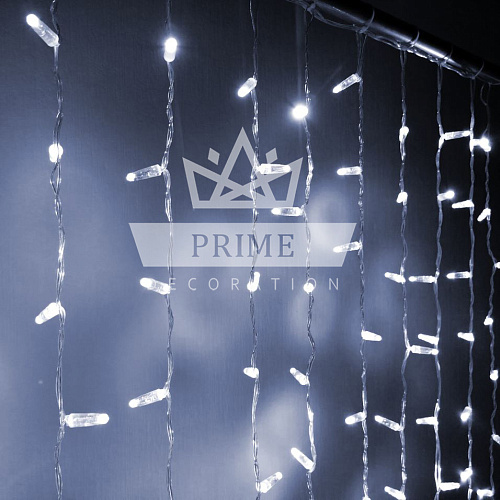 Светодиодный занавес 2 х 1,5 м, ПВХ, флэш