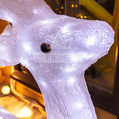 Светодиодный Олень, ширина 0,75 м высота 0,5 м