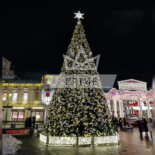 Русская Премиум световая искусственная уличная елка