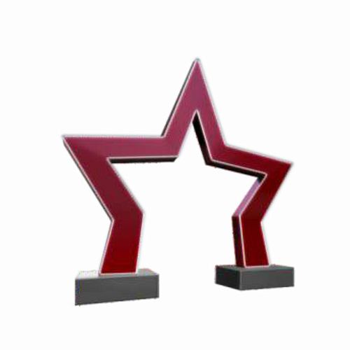 Световая праздничная Арка Звезда