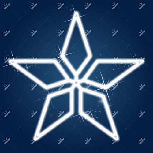 Новогодний светодиодный мотив Звезда Кремлевская МЗ05