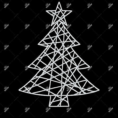 Светодиодный мотив Елочка