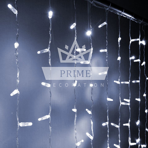 Светодиодный занавес 2 х 1 м, ПВХ, статика