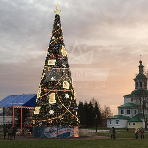 Возвращение в детство. Комплект оформления для искусственной уличной елки