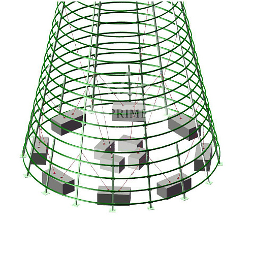 Пригруз для Московской искусственной уличной елки