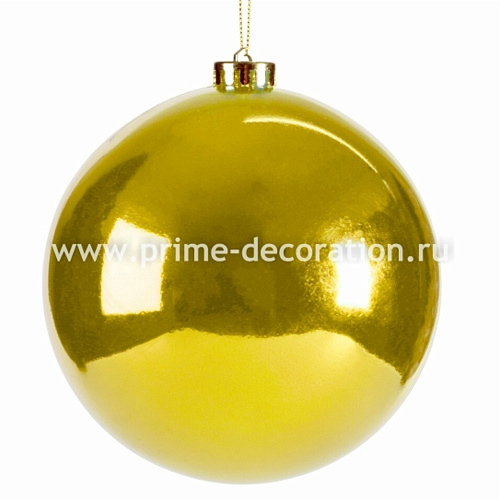 Шар новогодний пластик
