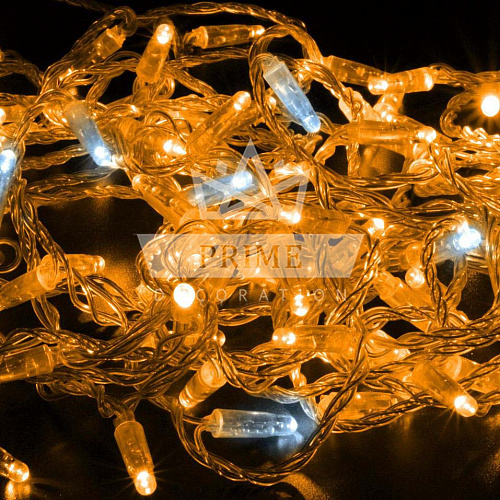 Гирлянда-нить 10 м, ПВХ, флэш, 24В