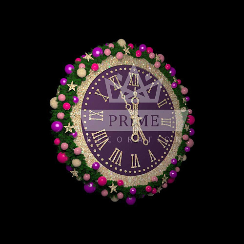 Декоративная фигура Часы, высота 1,5 м