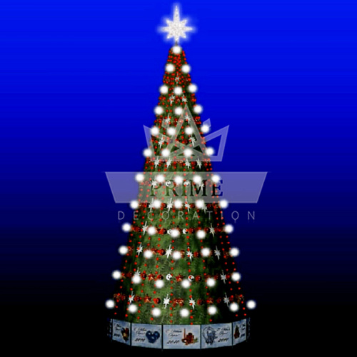 Комплект дополнительного освещения для ели Звездное небо