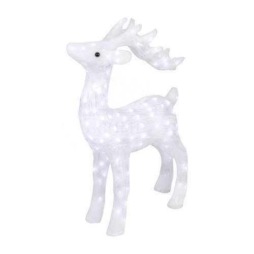 Светодиодный Олень, ширина 0,75 м высота 0,5 м