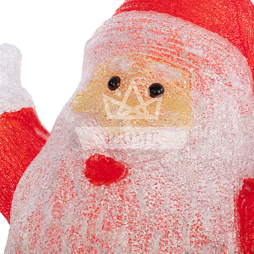 Светодиодная фигура Санта Клаус, ширина 0,76 м высота 1,2 м