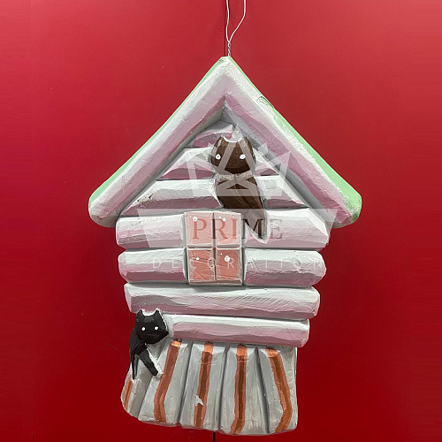 Декоративная фигура Домик, высота 0,65 м